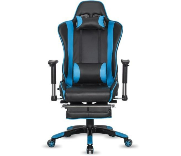 iBOX Fotel gamingowy IBOX Aurora GT1 Gaming Czarno-niebieski GT1C - 1380196 - zdjęcie